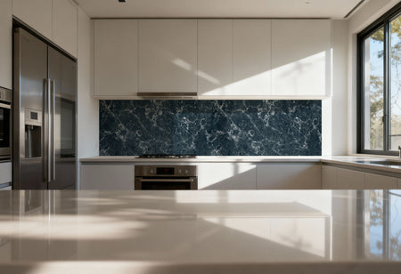 Küchenrückwand Marmoroptik