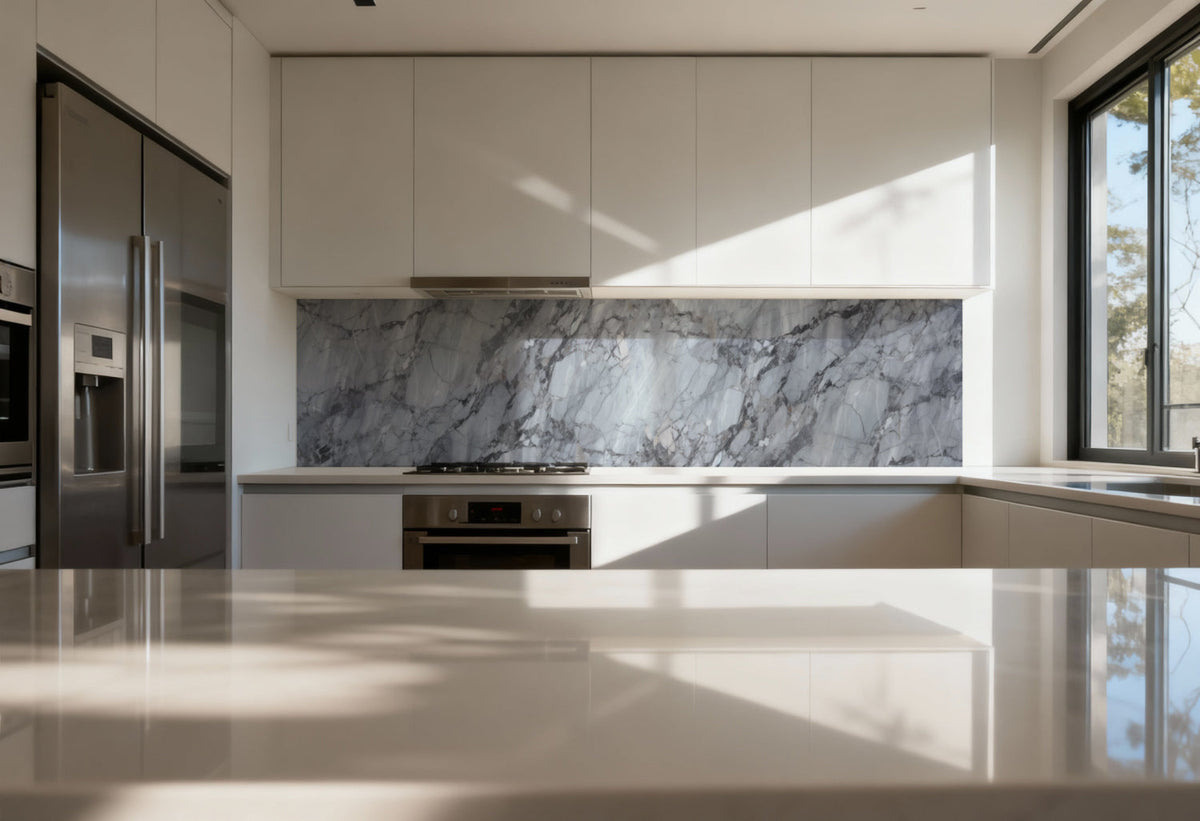 Küchenrückwand Marmoroptik