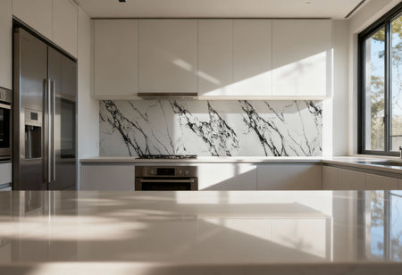 Küchenrückwand Marmoroptik