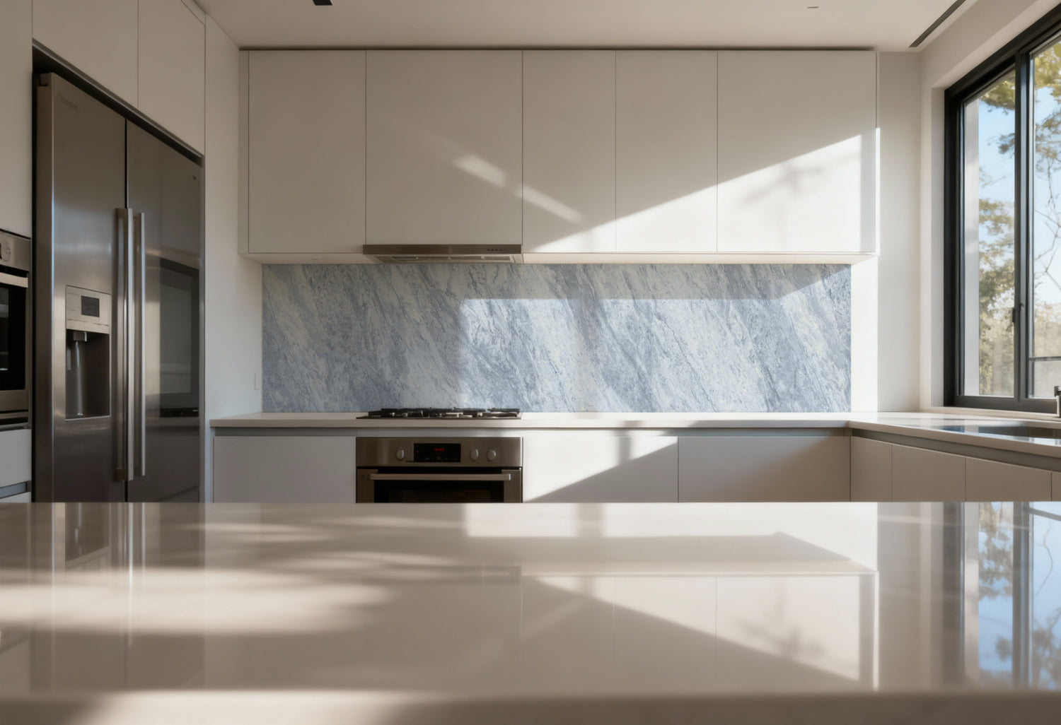 Küchenrückwand Marmoroptik