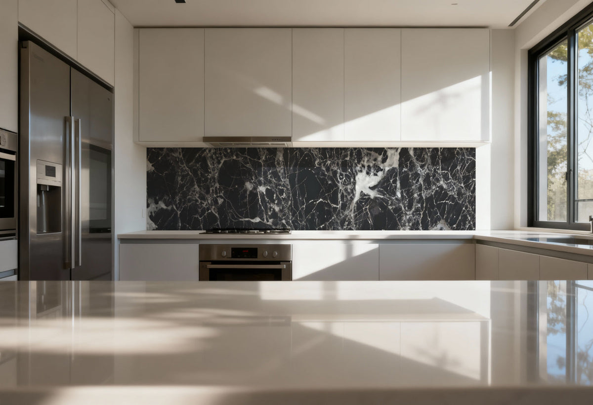 Küchenrückwand Marmoroptik