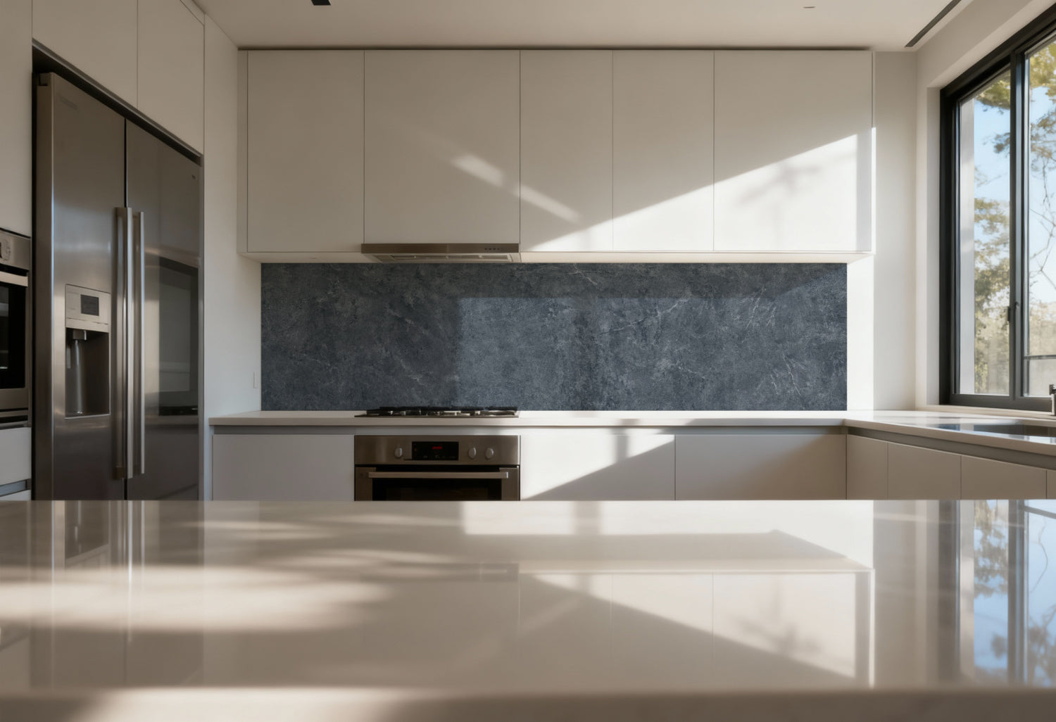 Küchenrückwand Marmoroptik