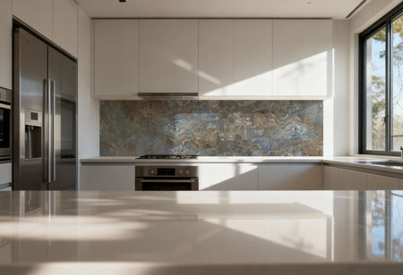 Küchenrückwand Marmoroptik