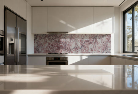 Küchenrückwand Marmoroptik