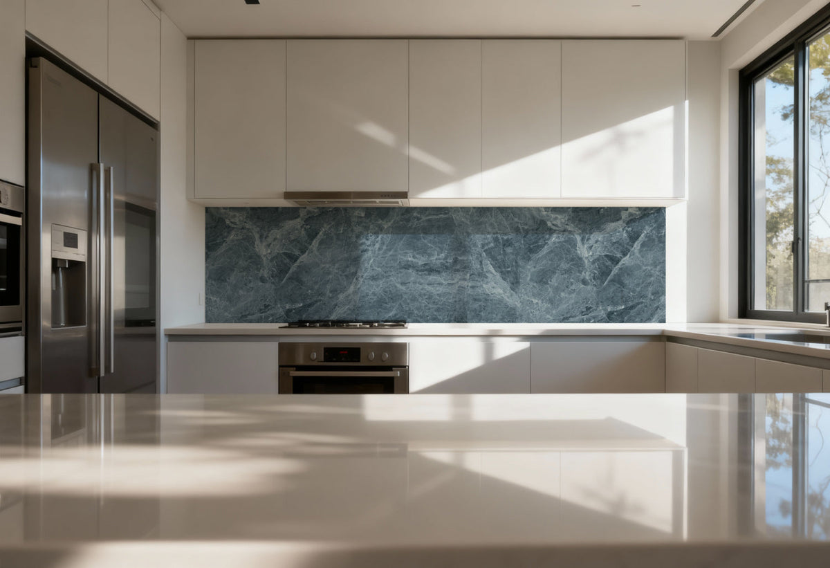 Küchenrückwand Marmoroptik