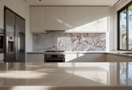 Küchenrückwand Marmoroptik