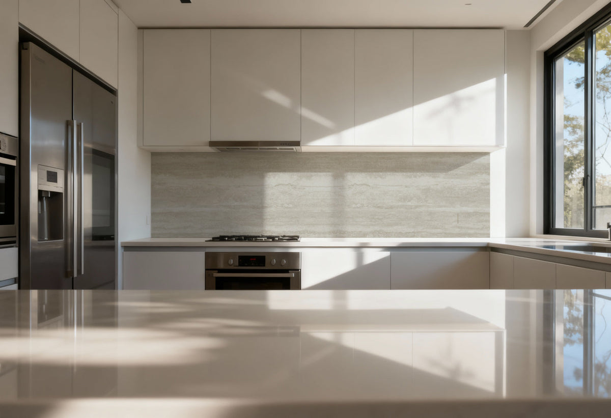 Küchenrückwand Marmoroptik