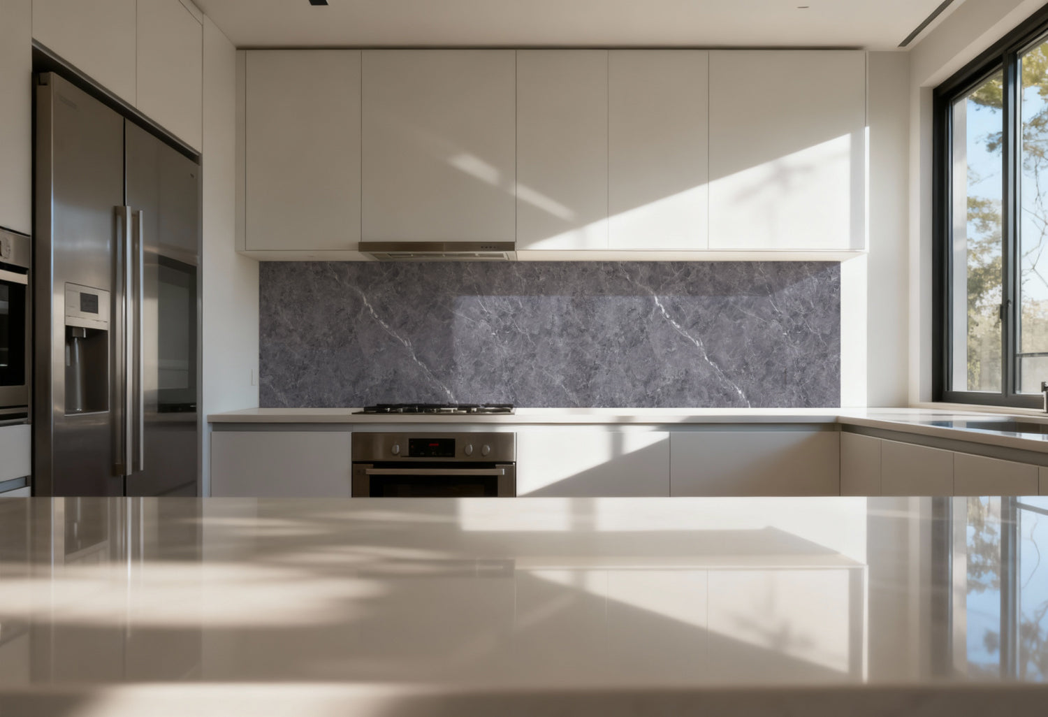Küchenrückwand Marmoroptik