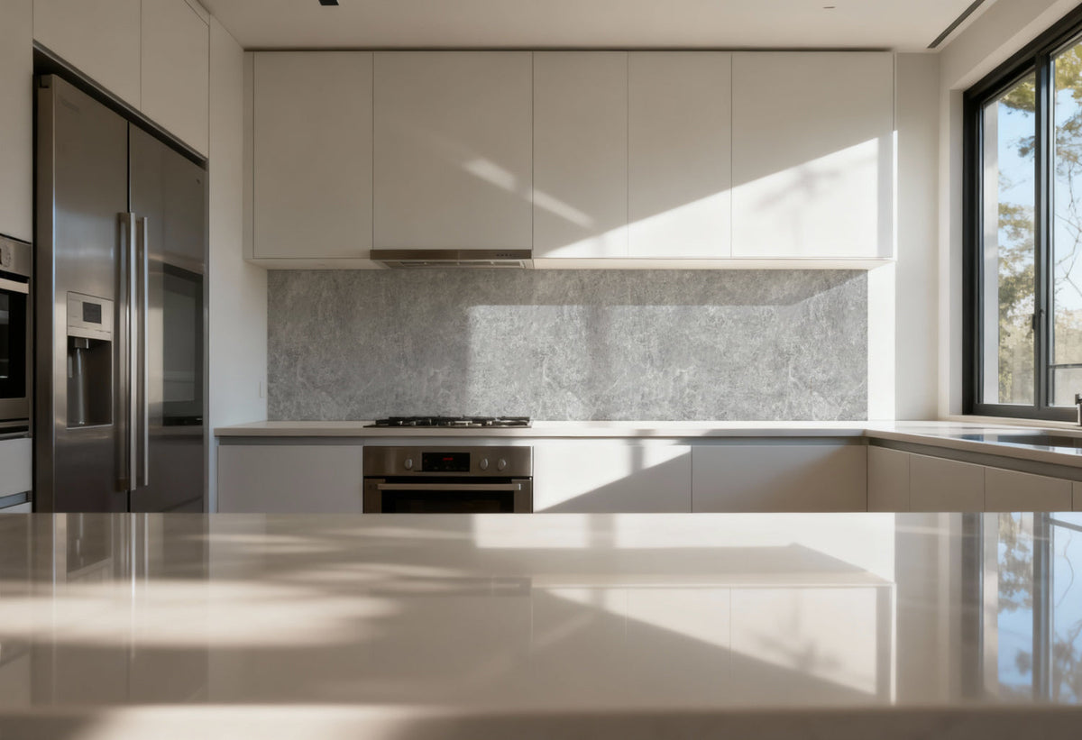 Küchenrückwand Marmoroptik