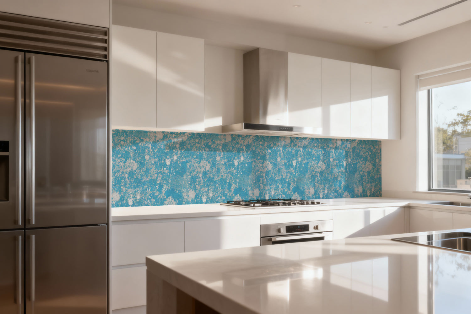 Küchenrückwand Betonoptik