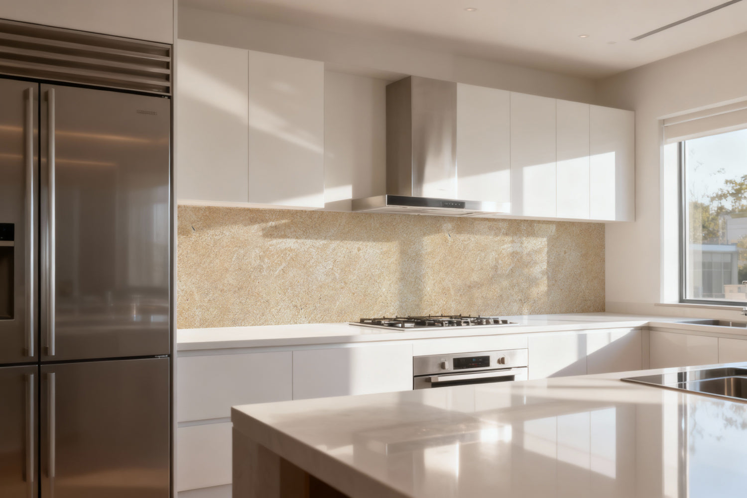 Küchenrückwand Betonoptik