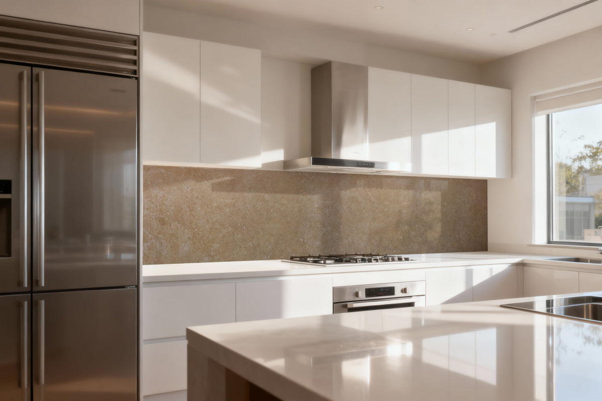 Küchenrückwand Betonoptik