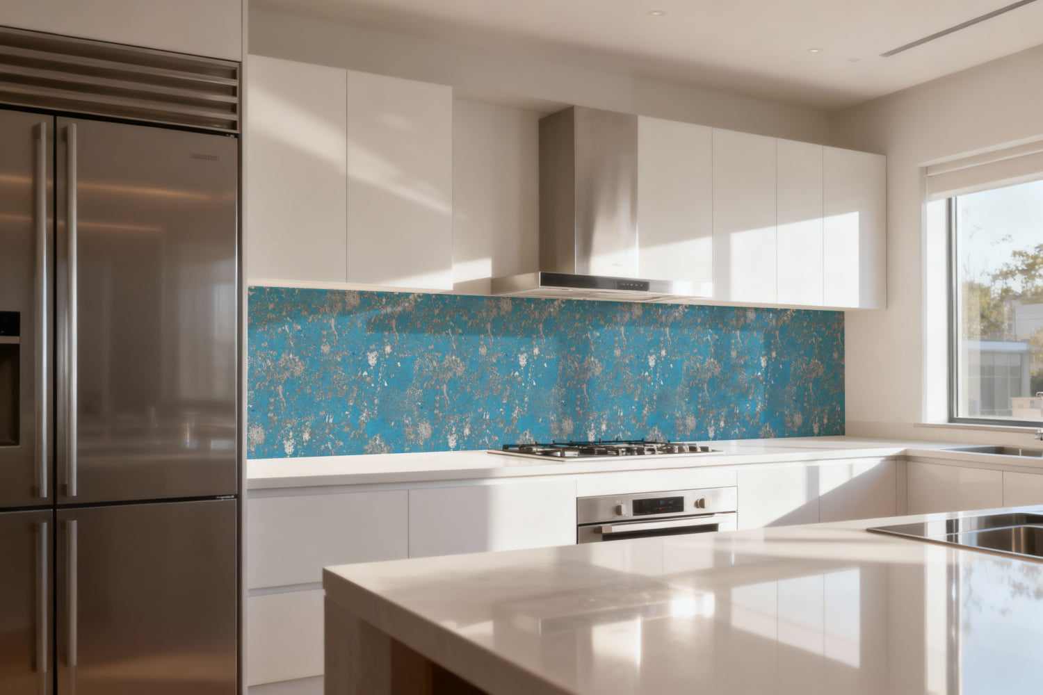 Küchenrückwand Betonoptik