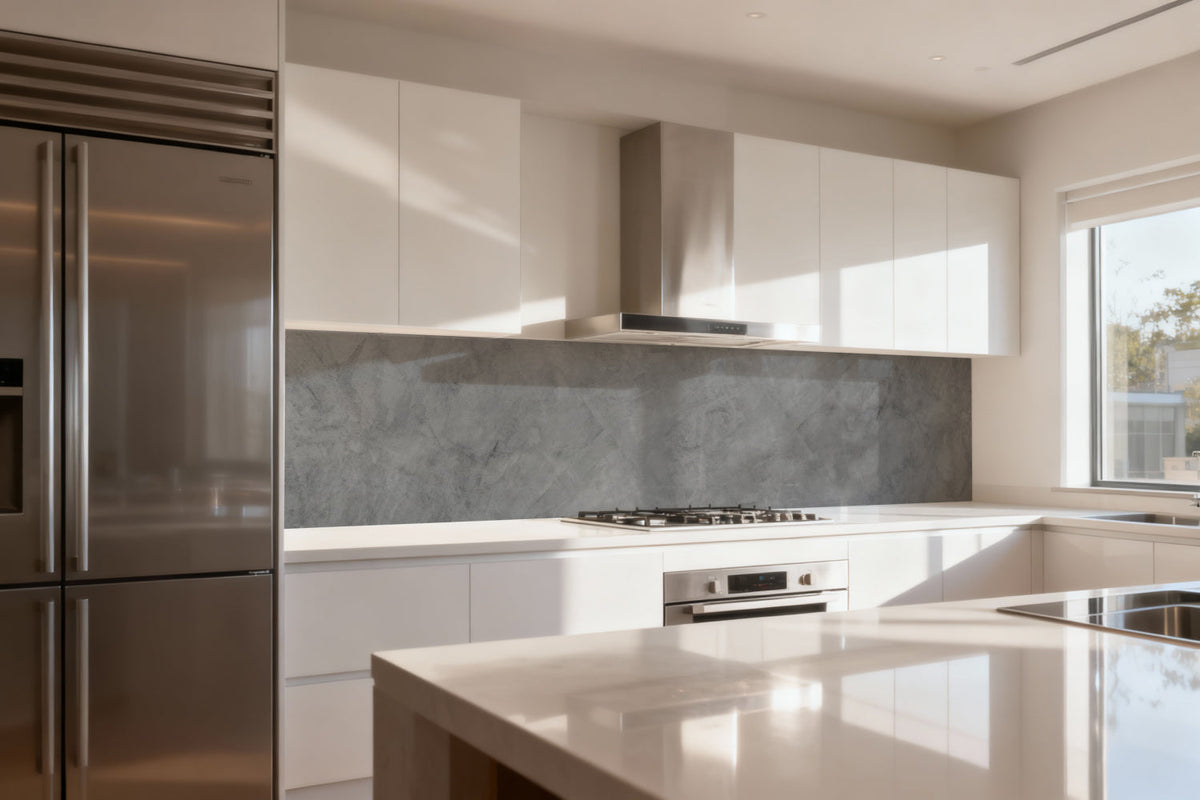 Küchenrückwand Betonoptik