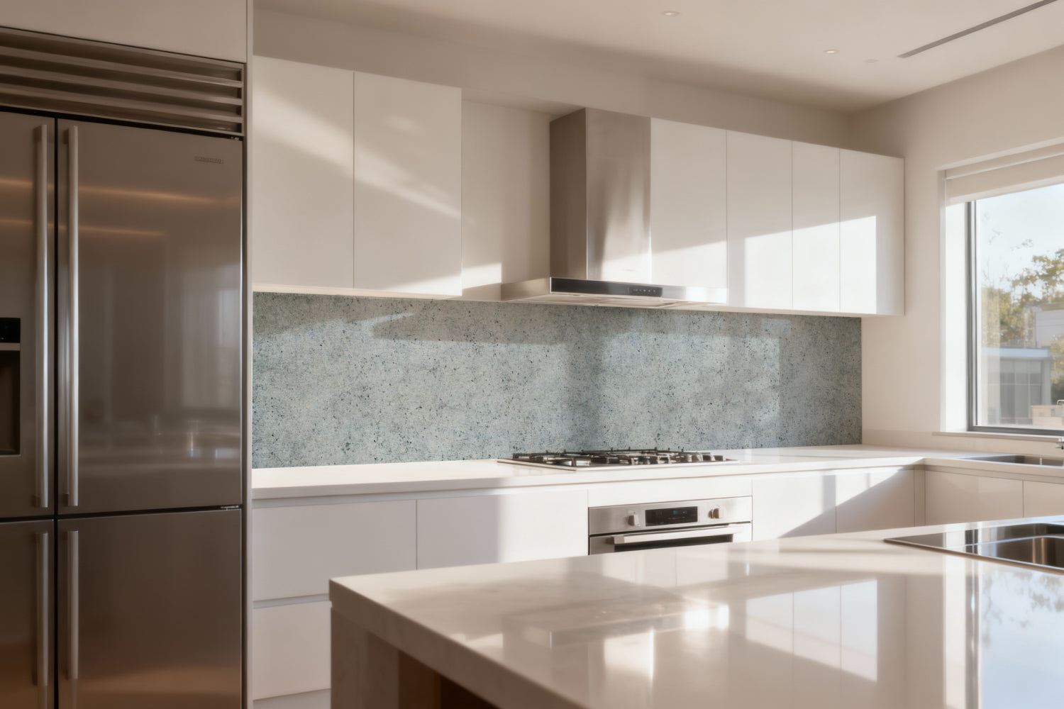 Küchenrückwand Betonoptik