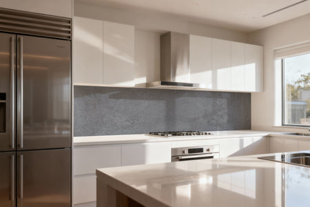 Küchenrückwand Betonoptik