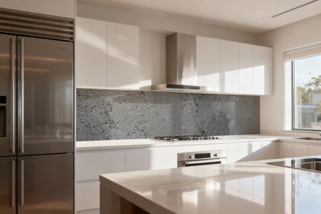 Küchenrückwand Betonoptik