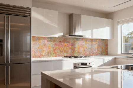 Küchenrückwand Betonoptik