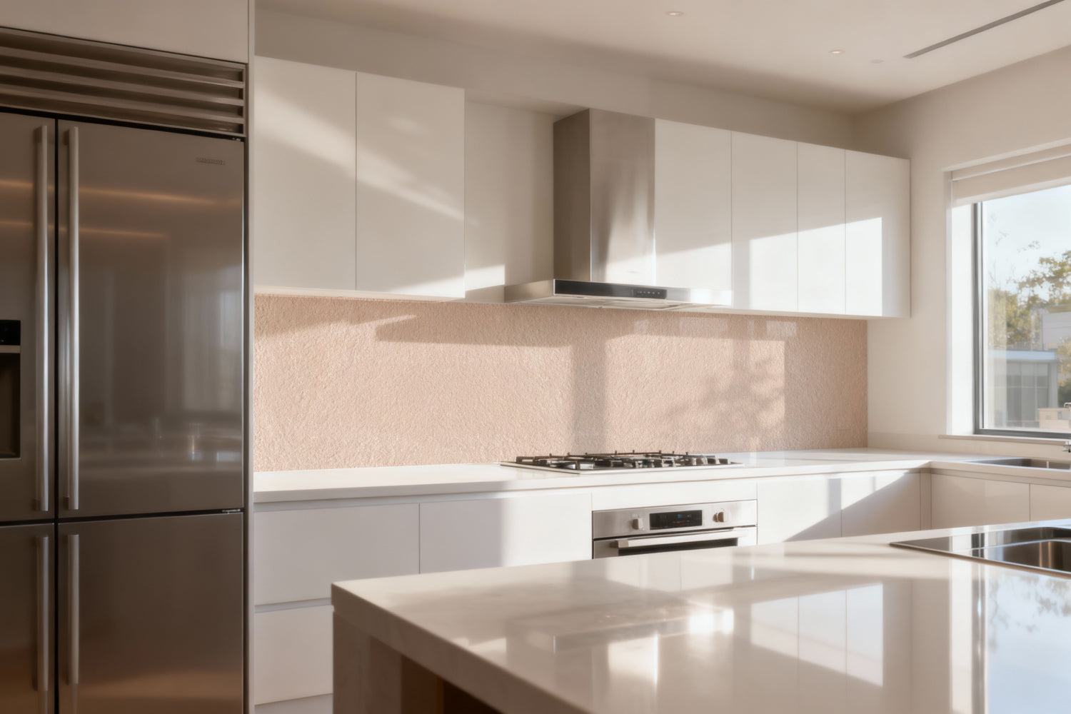 Küchenrückwand Betonoptik