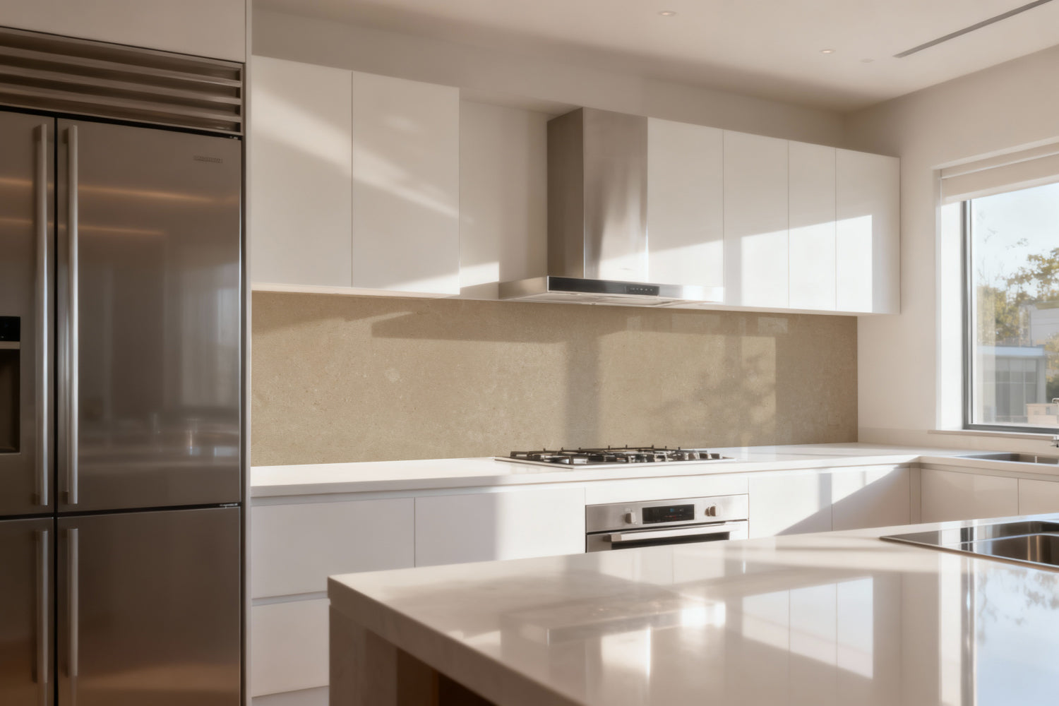 Küchenrückwand Betonoptik