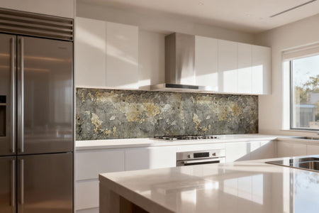 Küchenrückwand Betonoptik