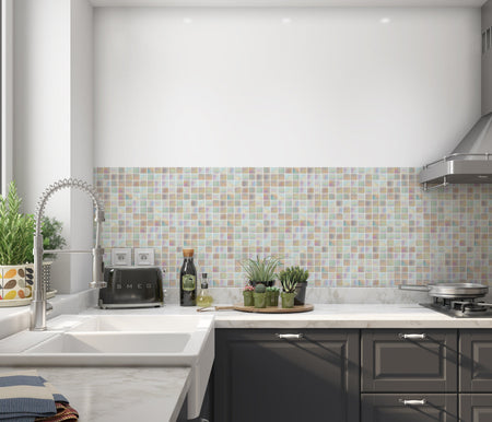 Küchenrückwand Fliesenoptik