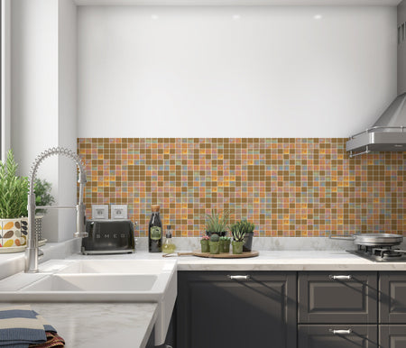 Küchenrückwand Fliesenoptik