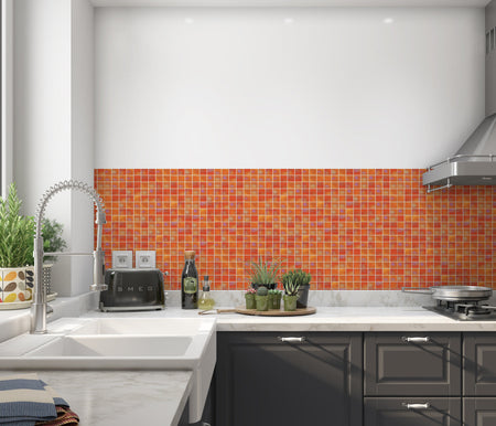 Küchenrückwand Fliesenoptik