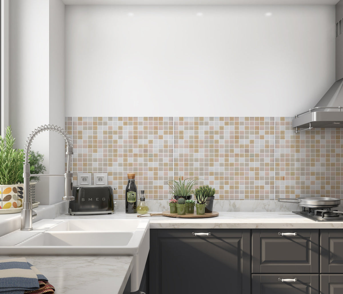 Küchenrückwand Fliesenoptik