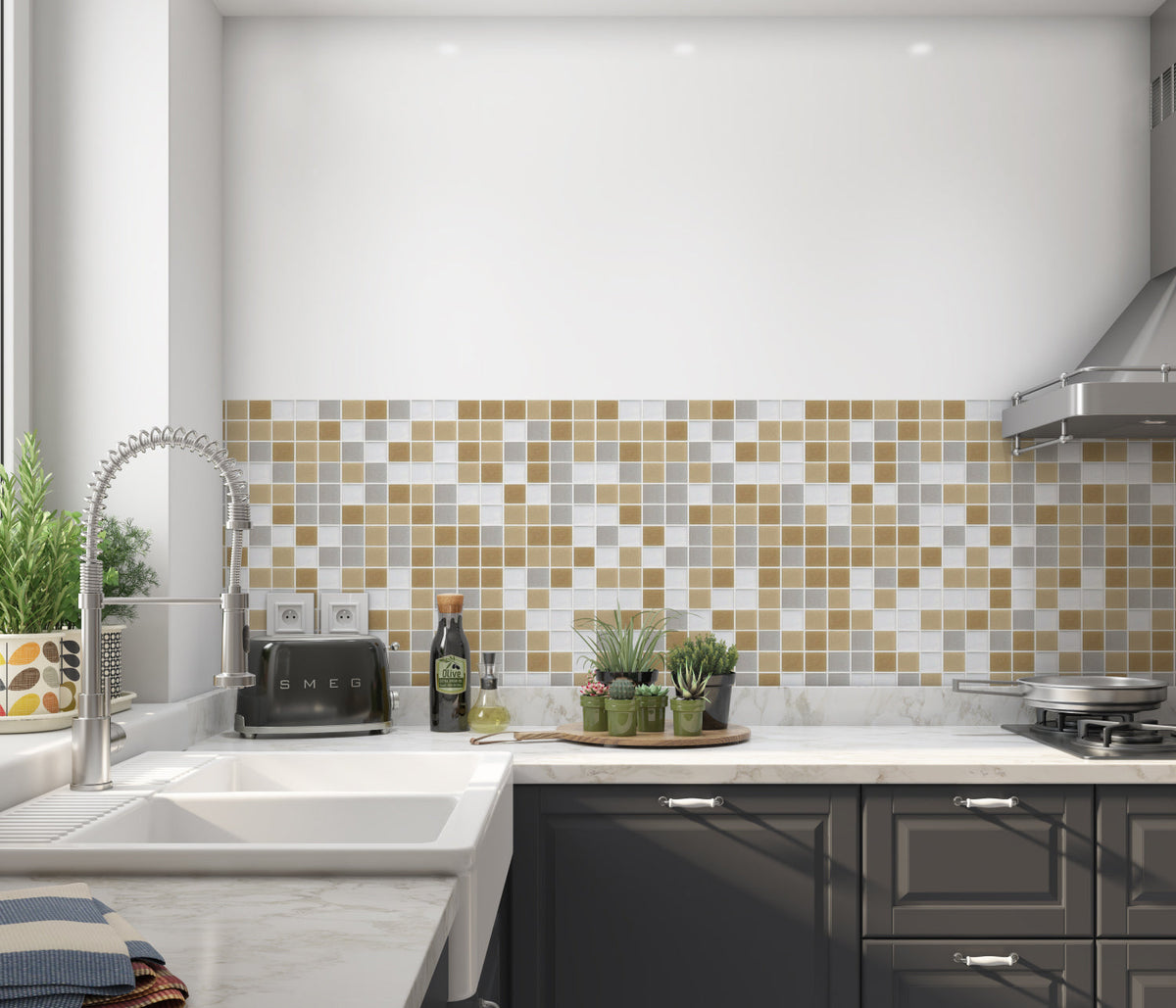 Küchenrückwand Fliesenoptik