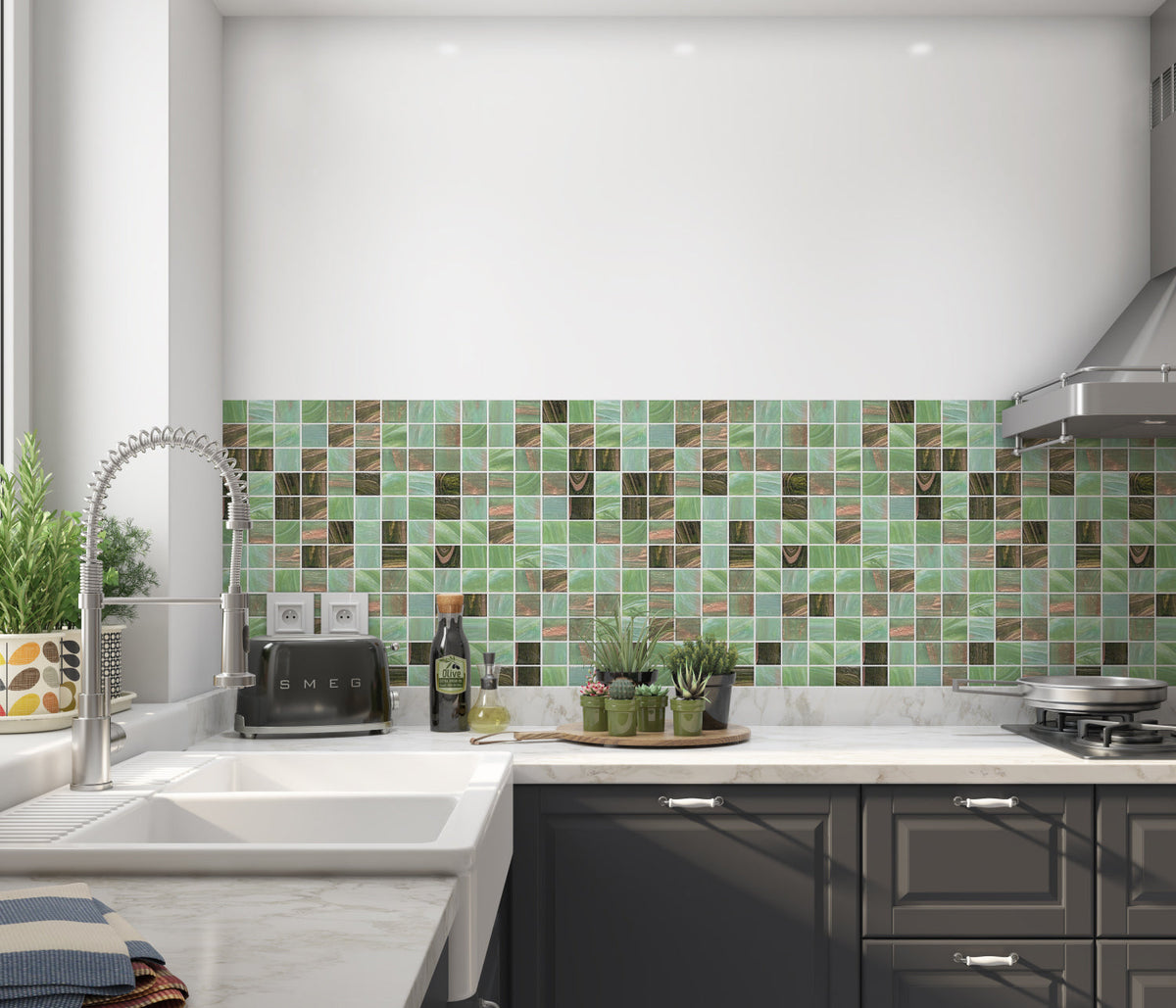 Küchenrückwand Fliesenoptik