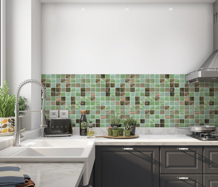 Küchenrückwand Fliesenoptik