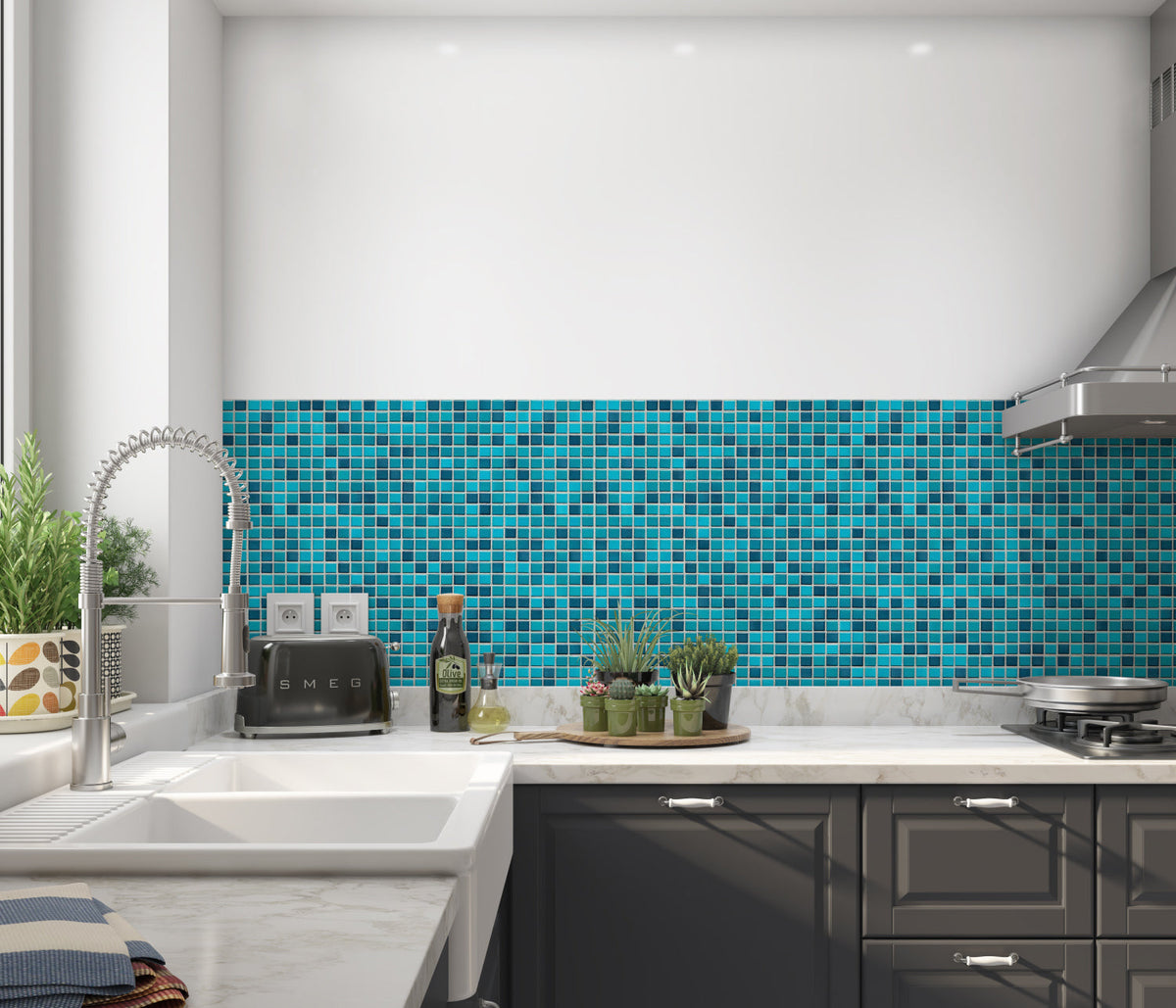 Küchenrückwand Fliesenoptik