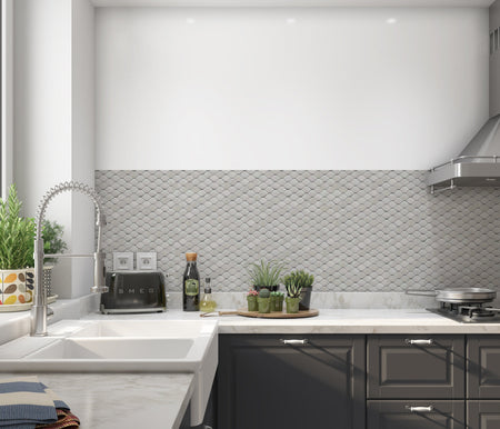 Küchenrückwand Fliesenoptik