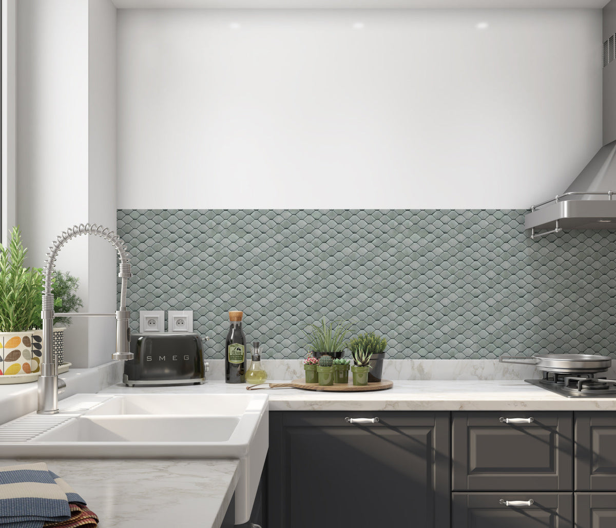 Küchenrückwand Fliesenoptik