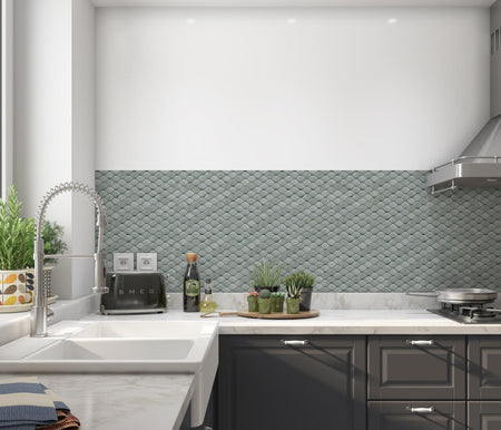 Küchenrückwand Fliesenoptik