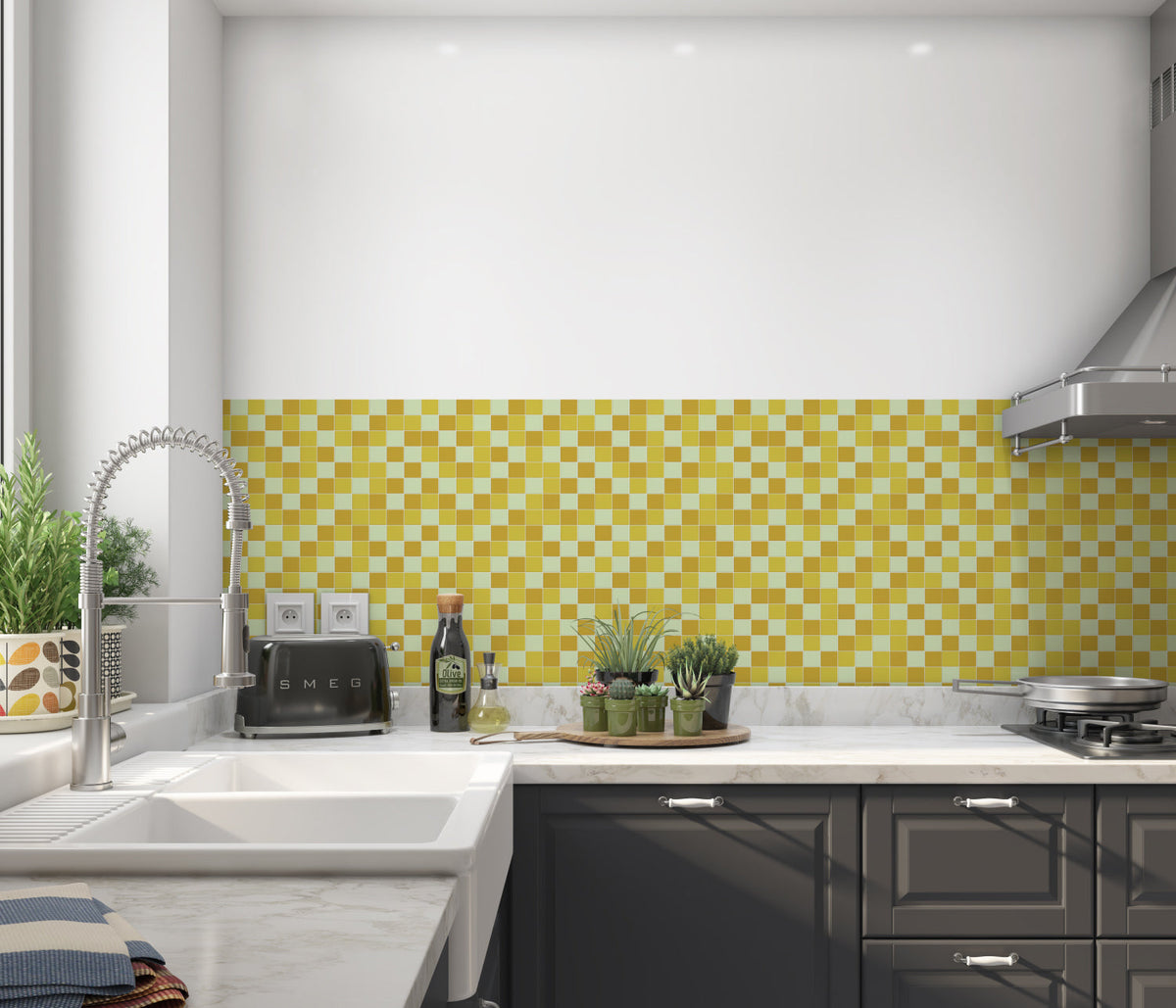 Küchenrückwand Fliesenoptik