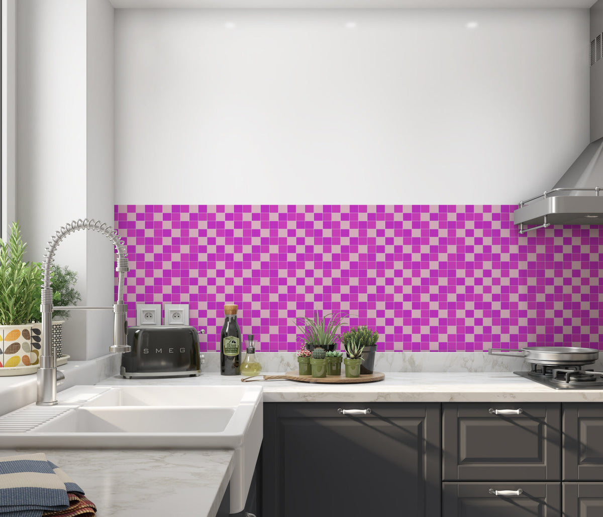 Küchenrückwand Fliesenoptik