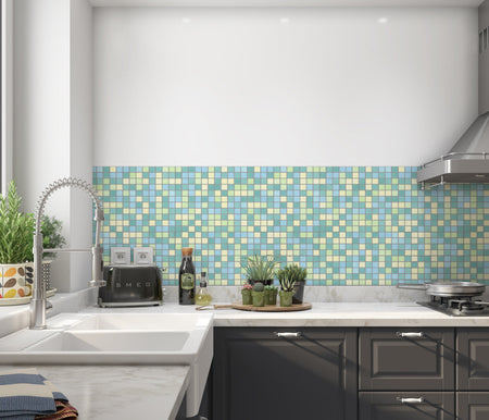 Küchenrückwand Fliesenoptik