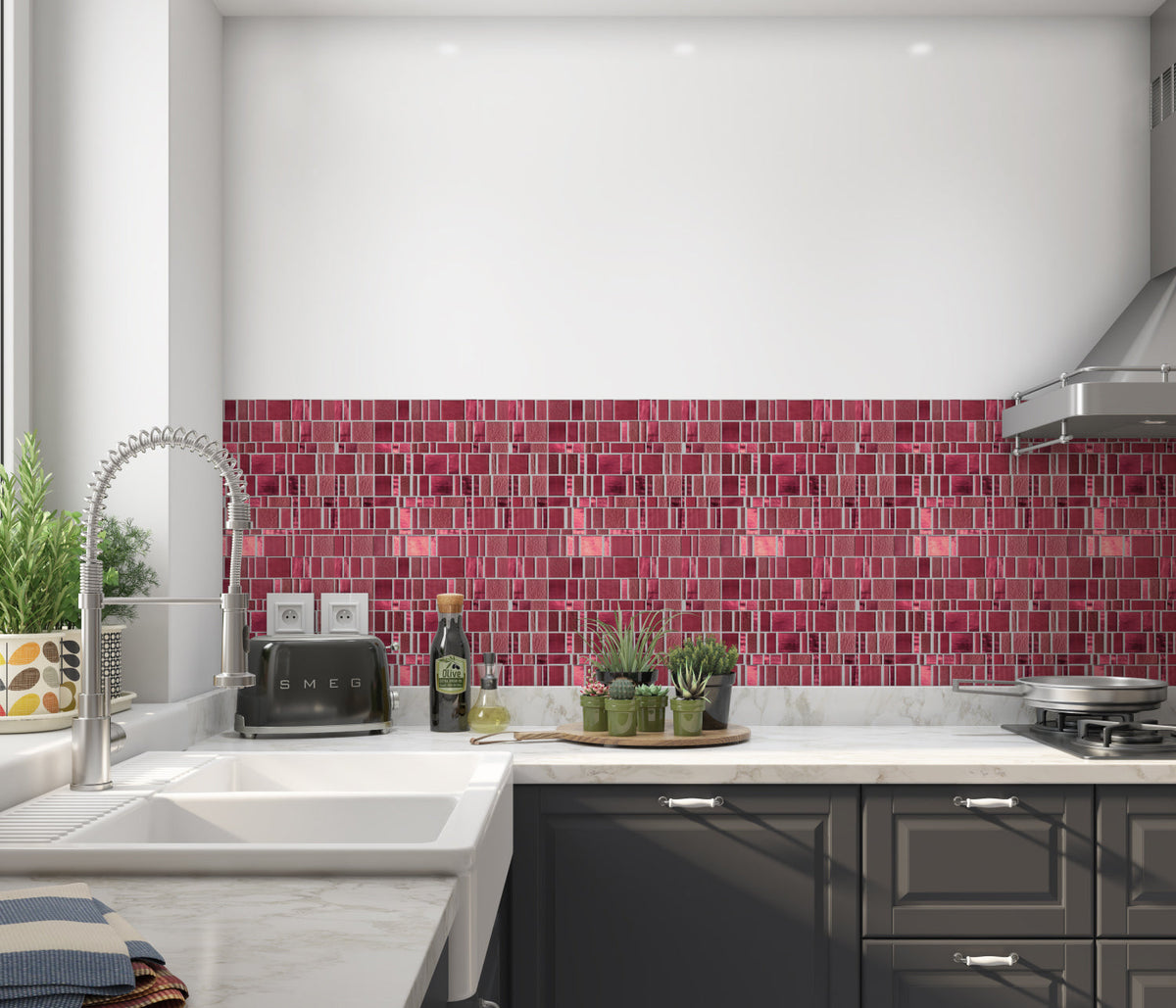 Küchenrückwand Fliesenoptik