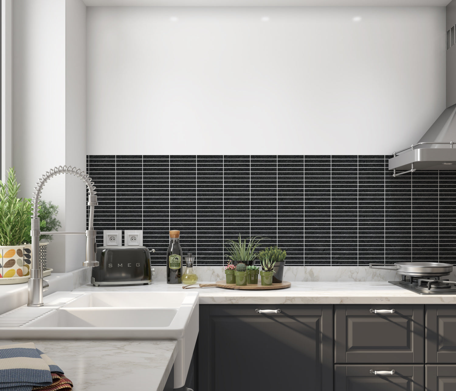 Küchenrückwand Fliesenoptik