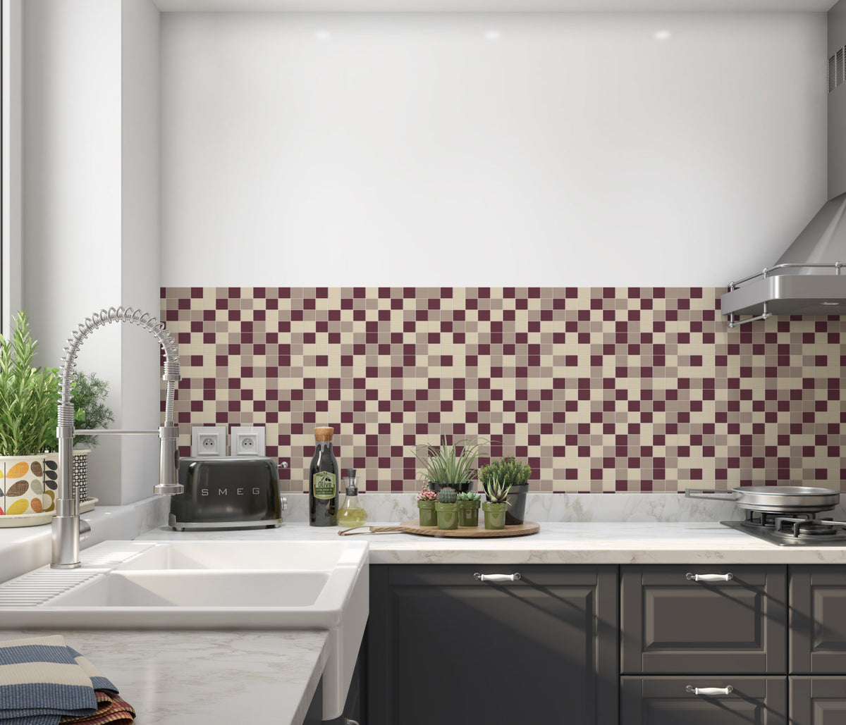 Küchenrückwand Fliesenoptik