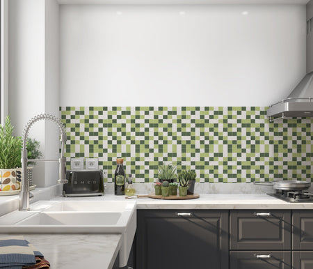 Küchenrückwand Fliesenoptik