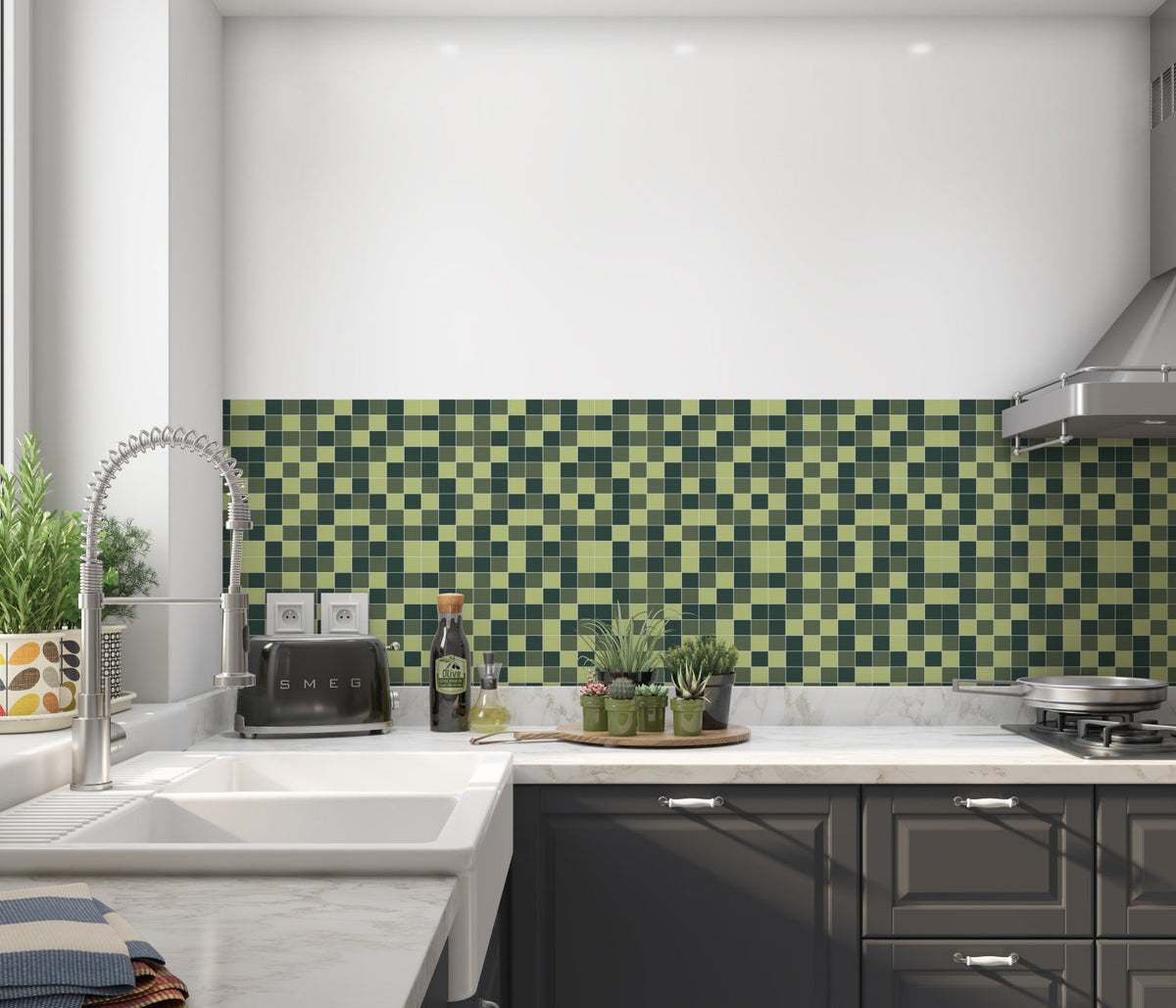 Küchenrückwand Fliesenoptik