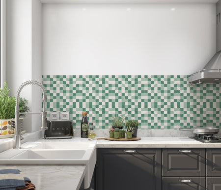 Küchenrückwand Fliesenoptik