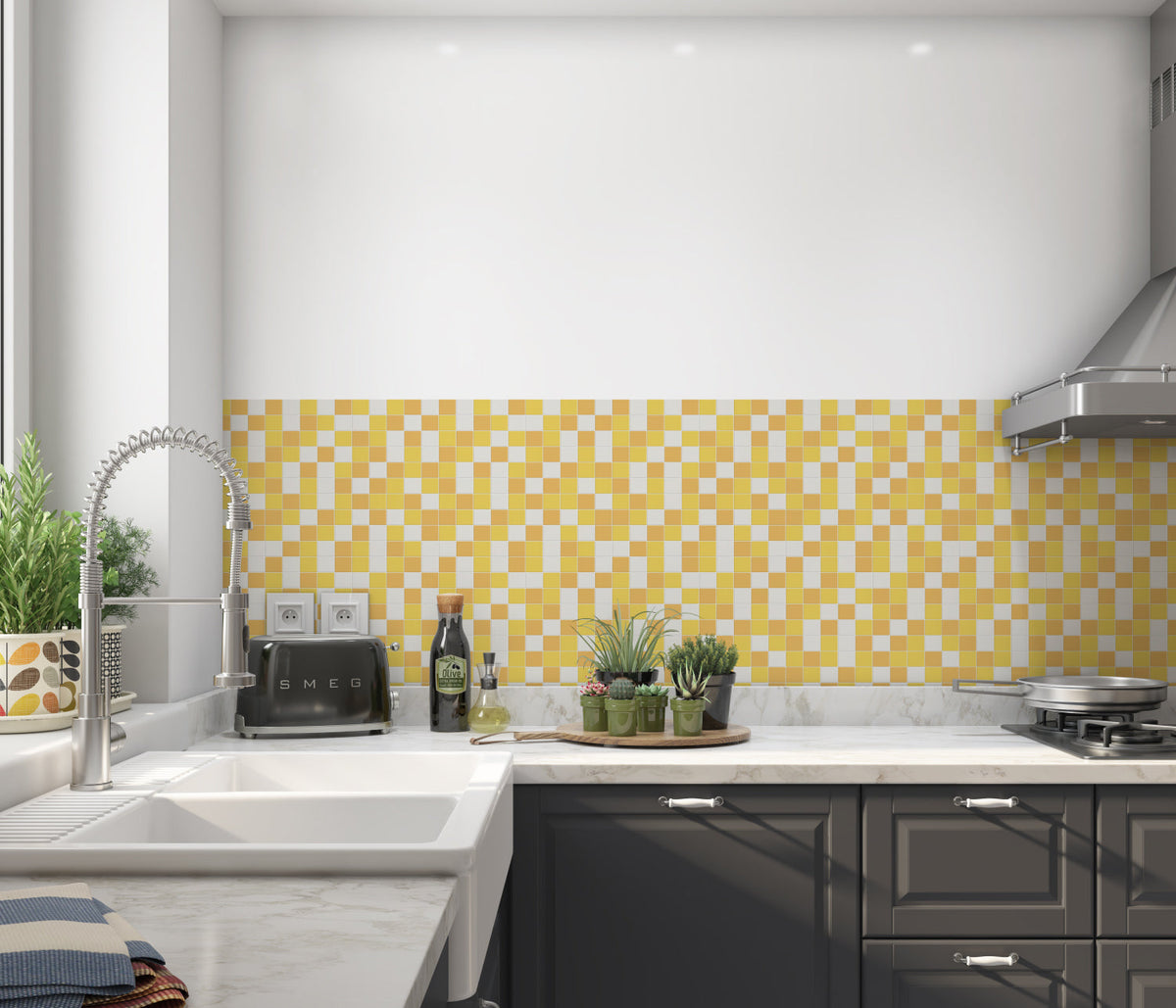 Küchenrückwand Fliesenoptik