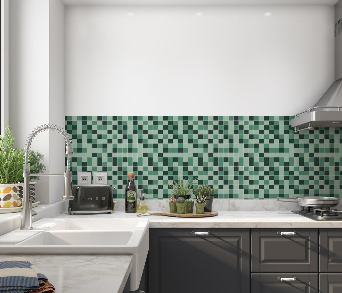 Küchenrückwand Fliesenoptik