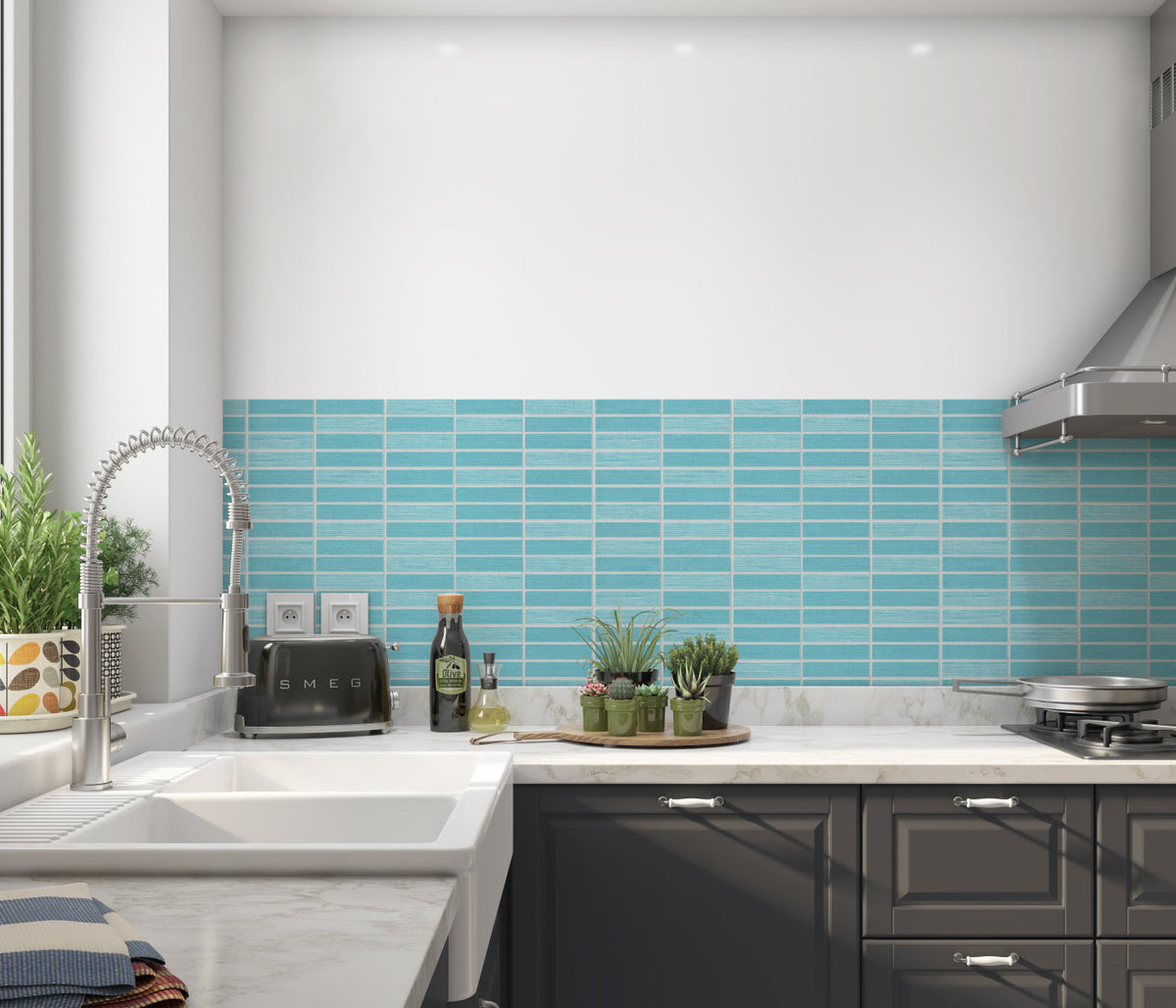 Küchenrückwand Fliesenoptik