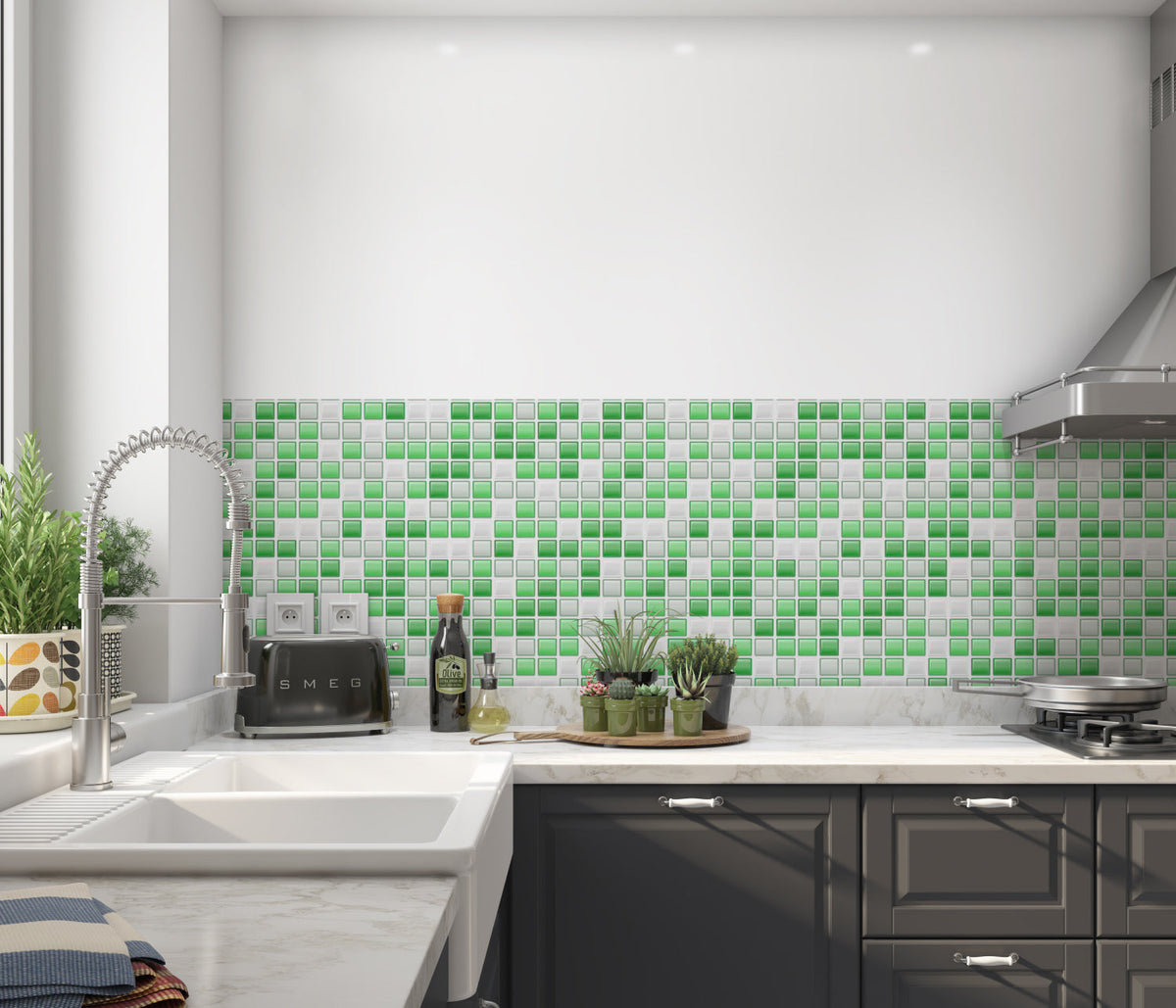 Küchenrückwand Fliesenoptik