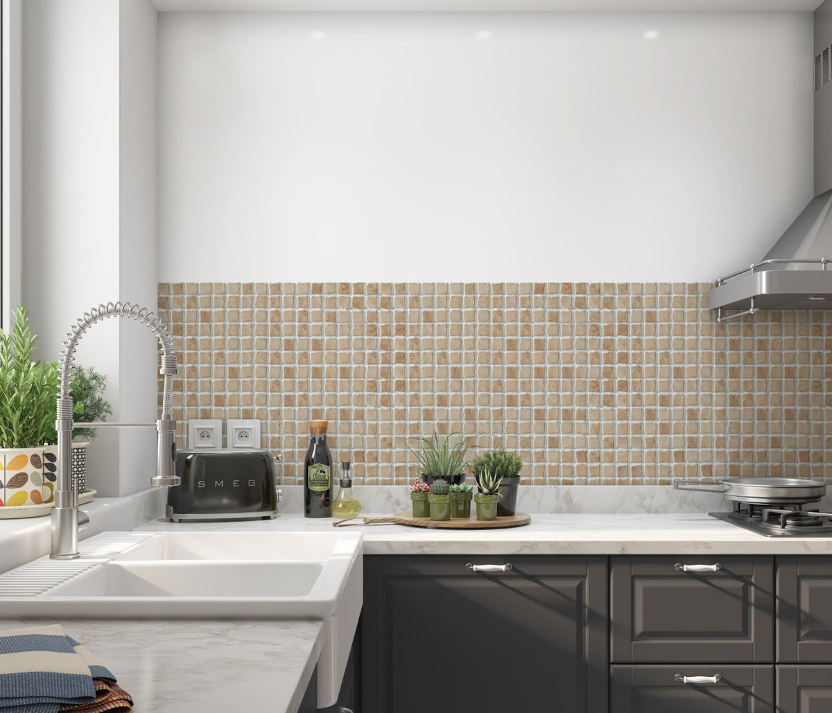 Küchenrückwand Fliesenoptik